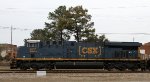 CSX 977 heads towards the yard